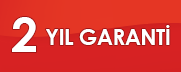 2 Yıl Garanti